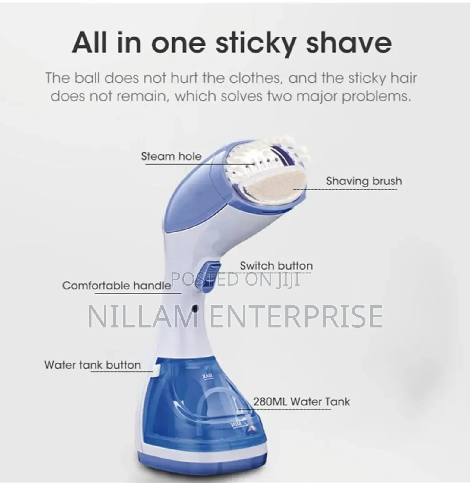 Heat Up Hand Held Garment Steamer