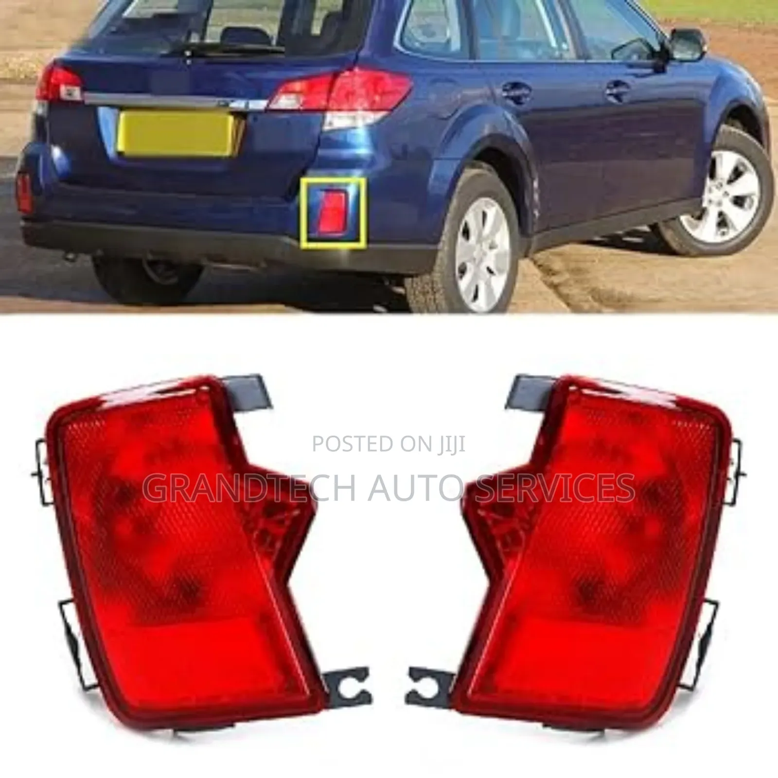 Subaru Outback  Br9 Rear Bumper Reflectors
