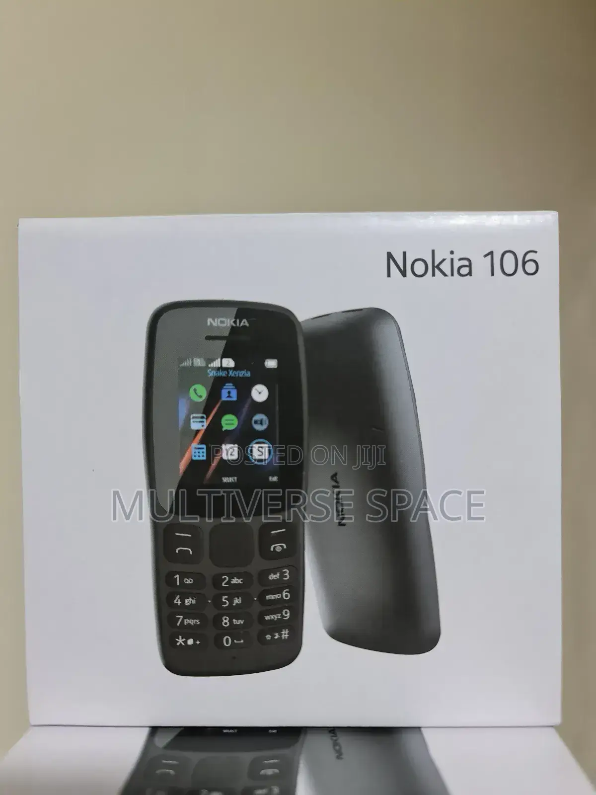 New Nokia 106 Black