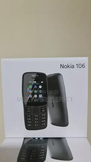 New Nokia 106 Black