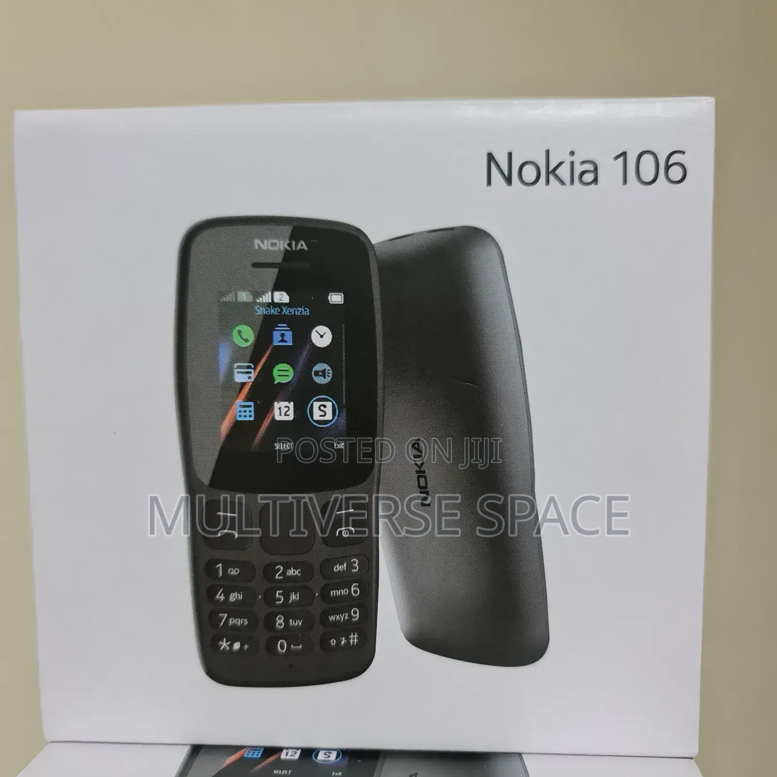 New Nokia 106 Black