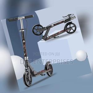 Foldable Metallic Scooter - main view