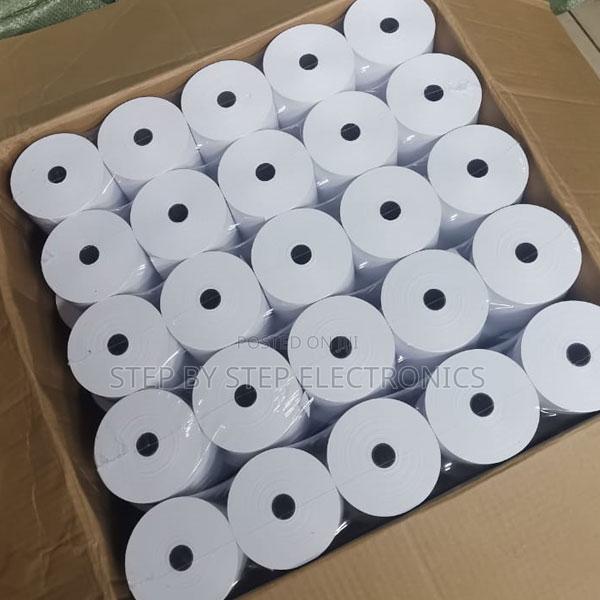 Crisp Print 80mm by 80mm Width Pos Thermal Receipt Paper Rolls 50 PCS