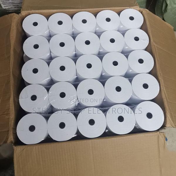 50 Rolls Pack of 80mm X 80mm Thermal Receipt Paper Rolls Ideal for Pos