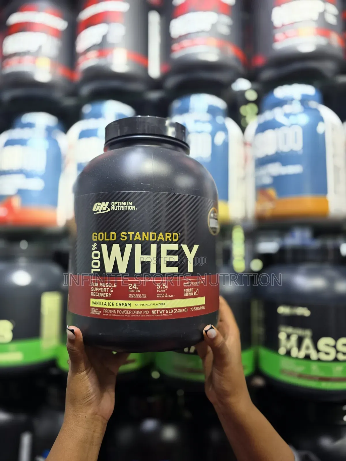 Gold Standard Whey Protein 5lbs(2.27kgs)