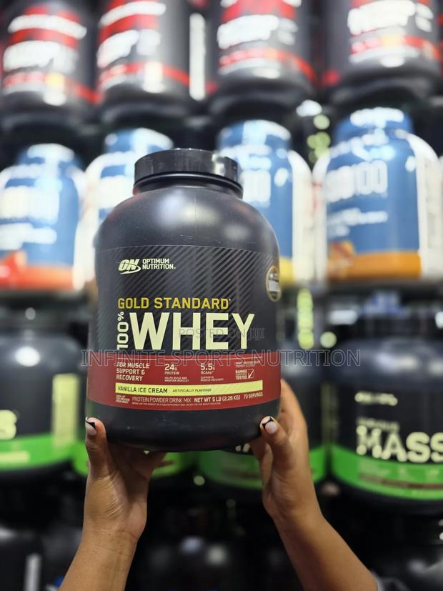 Gold Standard Whey Protein 5lbs(2.27kgs) - thumbnail 2