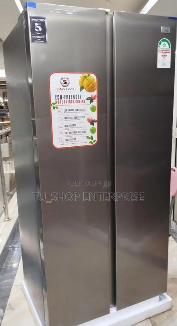 *Smartpro Side by Side Fridge SFR-560-SBS-A - main view