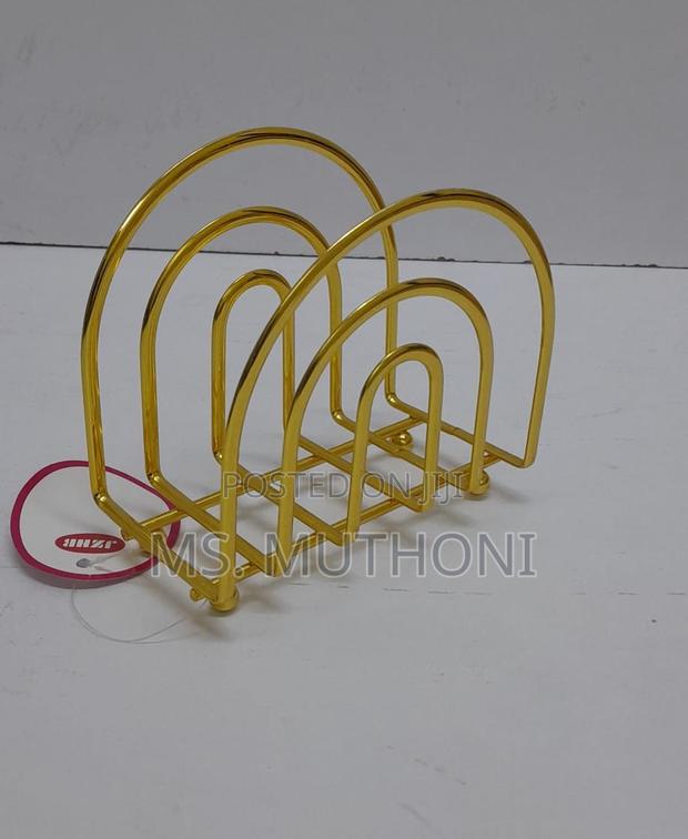 Fancy Metallic Dining Table Serviette Dispenser - thumbnail 5