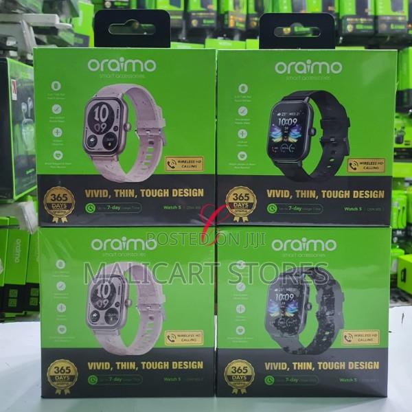 Oraimo Watch 5 Osw-805 2.01′′ Hd Panda Glass 1atm Smart Watch