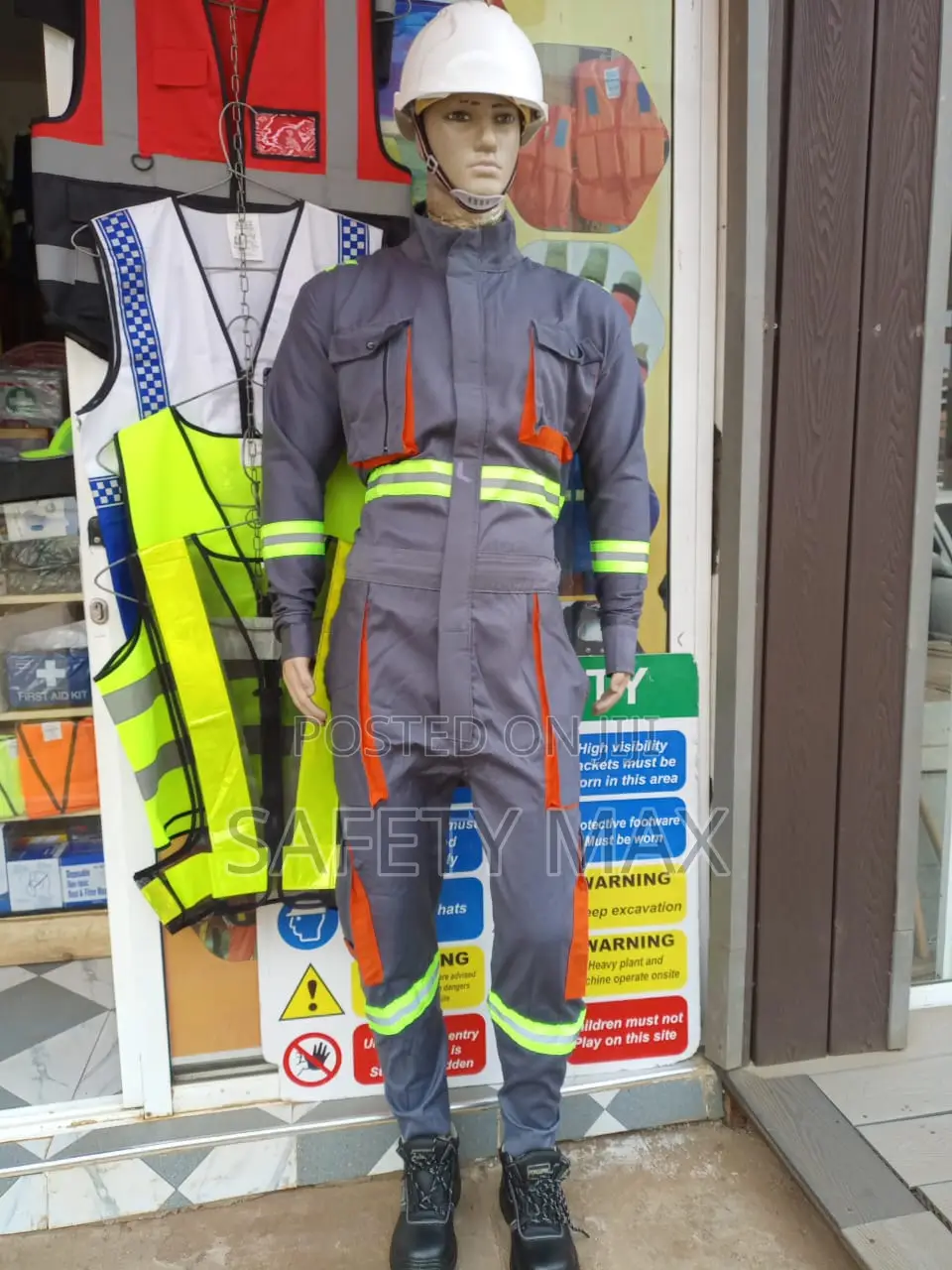 Overalls/Reflective Cargo Overalls