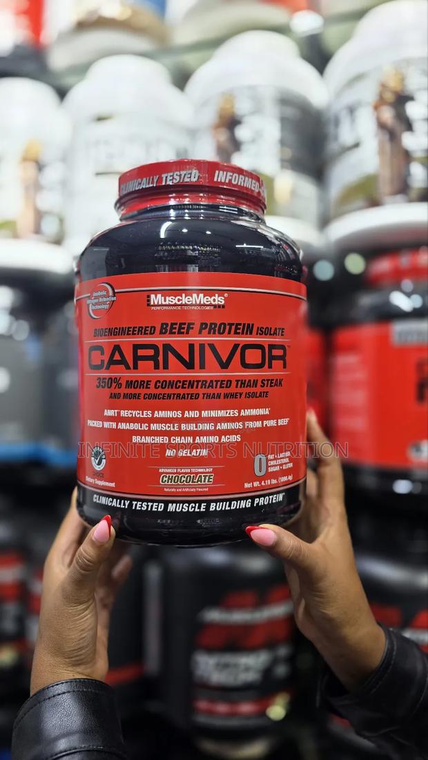 Muscle Meds Carnivore Beef Protein Isolate 4lbs 56 Servings