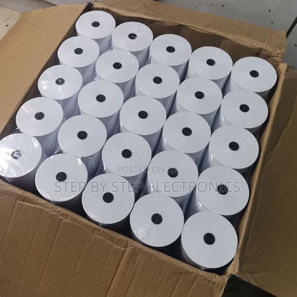 Box of 80mm X 80mm X 13mm Receipt Paper Rolls Pos Paper 50pcs