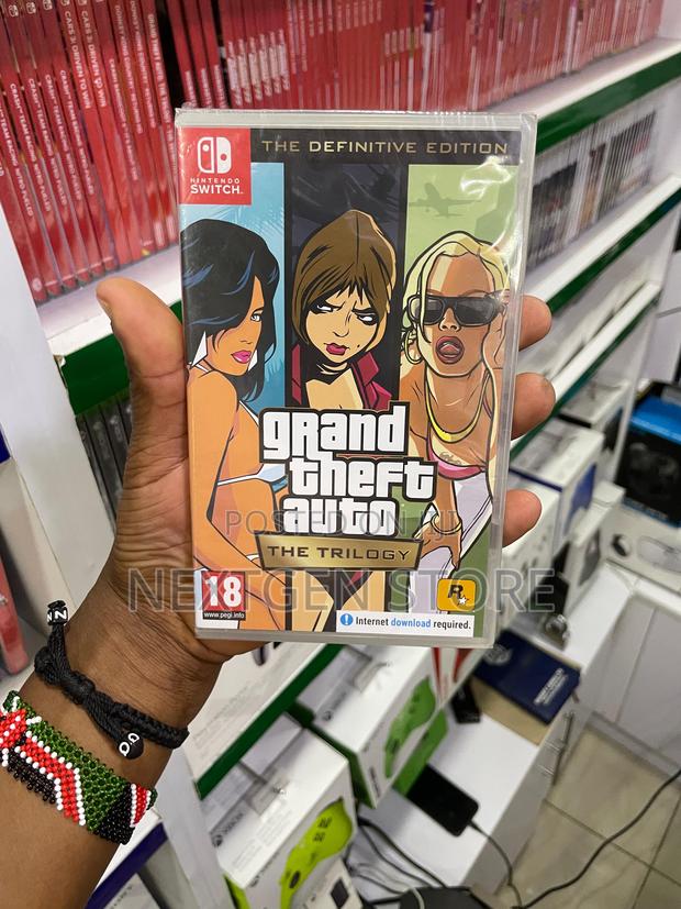 Grand Theft Auto:The Trilogy Ps4 Game - main view