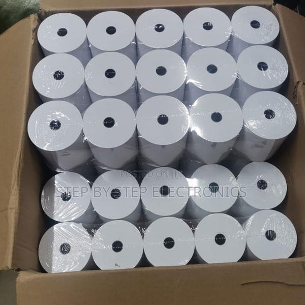 80mmx80mm Thermal Paper Rolls Pack of 50 for Pos Machines