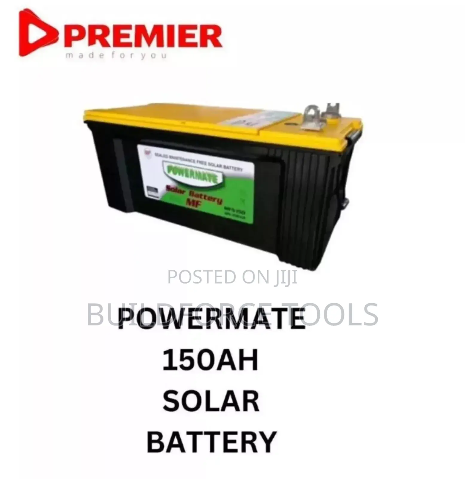 Powermate 150ah Solar Deep Cycle Battery