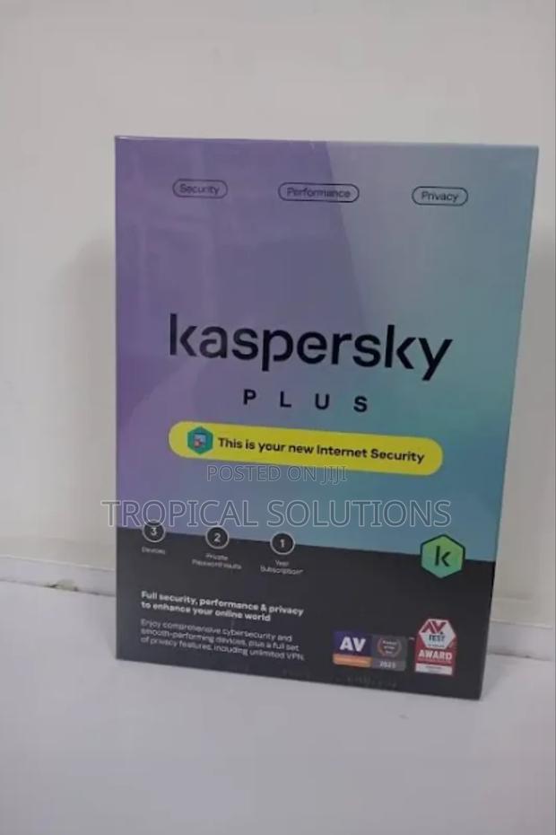 Kaspersky Plus 3 Devices 1 Year Antivirus