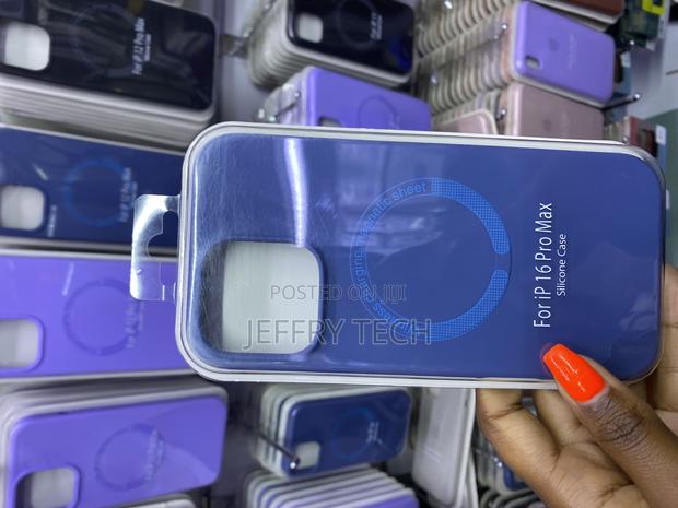 Conter Apple iPhone 16 Pro Max Silicone Case With Magsafe - main view