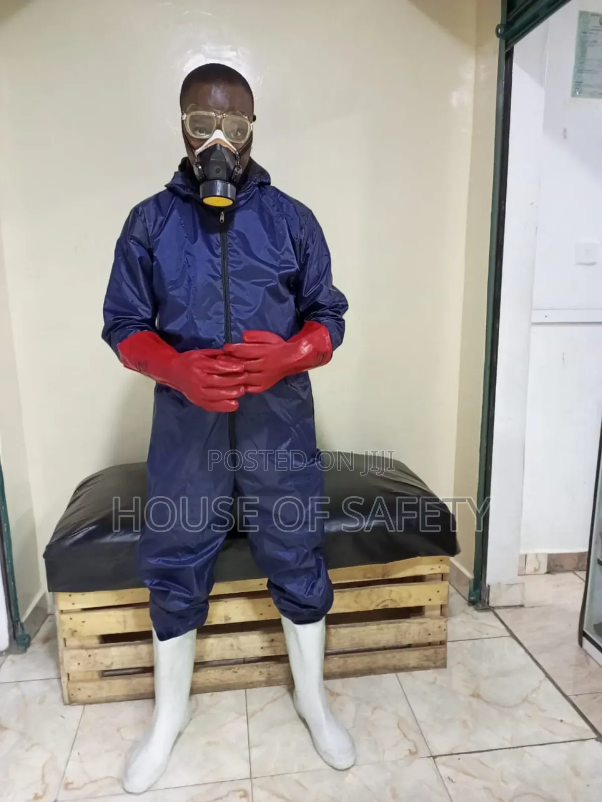Navy Blue Waterproof Suit