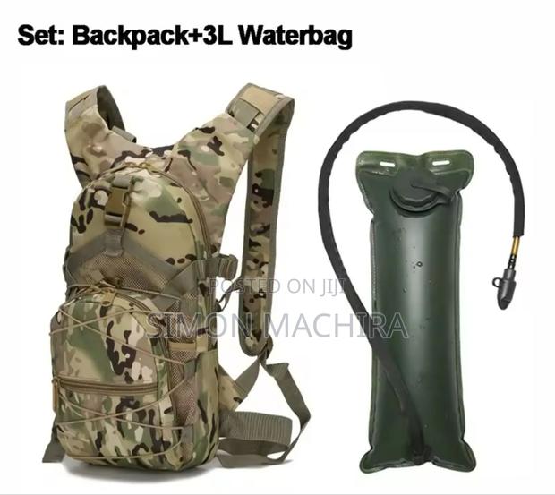 2 in 1 Hydration Backpack Plus 3litres Insulated Water Bag - main view