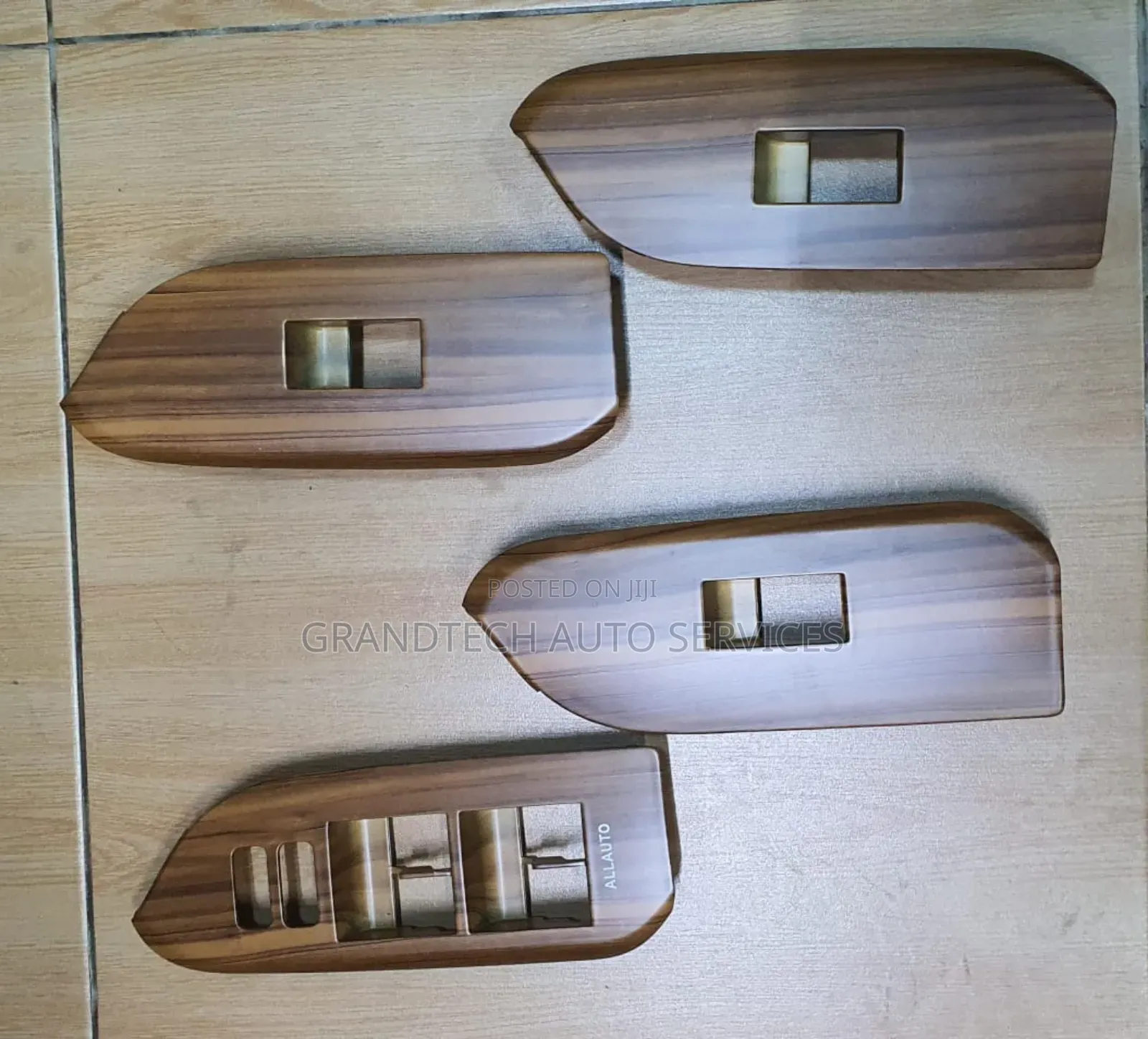 Prado J150 Wood Trim Switch Covers