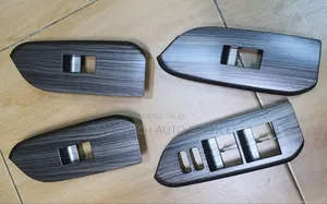 Prado J150 Grey Wood Trim Switch Covers