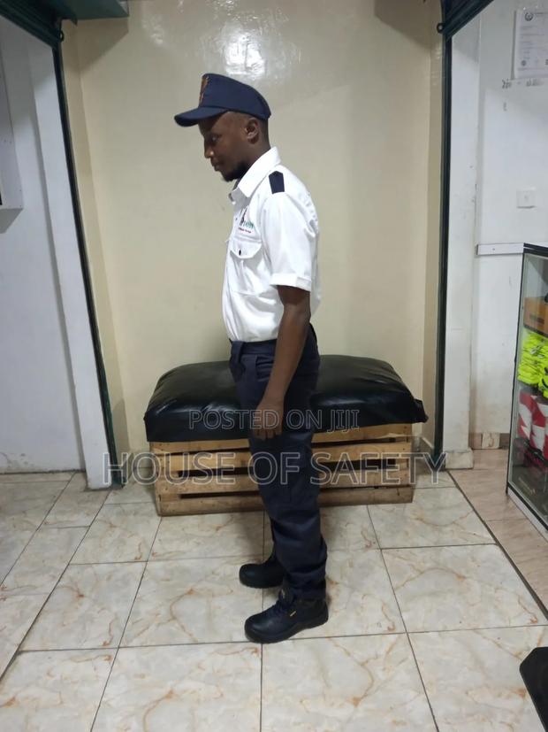 Security Uniform White and Black - thumbnail 2
