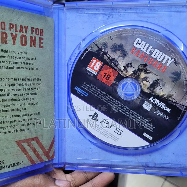 Used Call Of Duty Vanguard Ps5 - main view