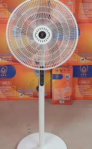 . Stay Cool in Style With the Urk 16" Remote Standing Fan