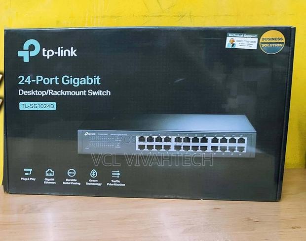 Tp-Link 24-Port Gigabit Rackmount Switch Tl-Sg1024d - main view