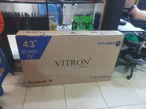 Vitron Smart Android Tv Frameless  43inch