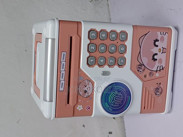 Kids Electronic Password Safe Bank (Cat Design) - thumbnail 3