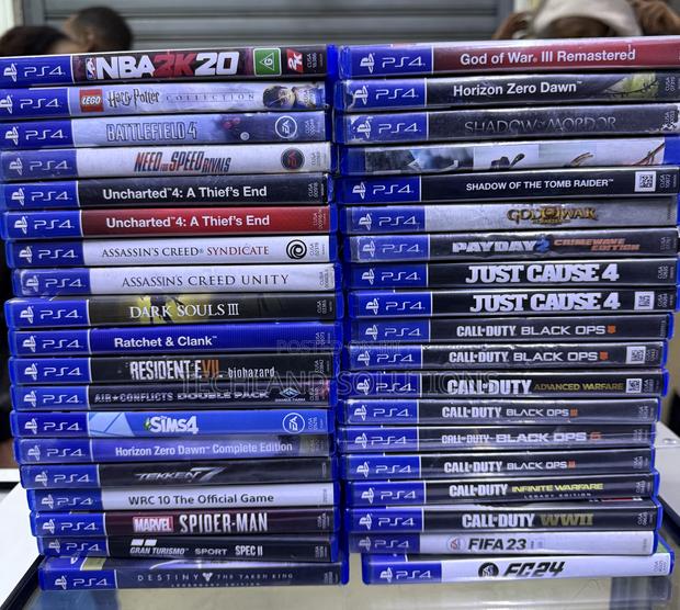 Secondhand Ps4 Games - main view