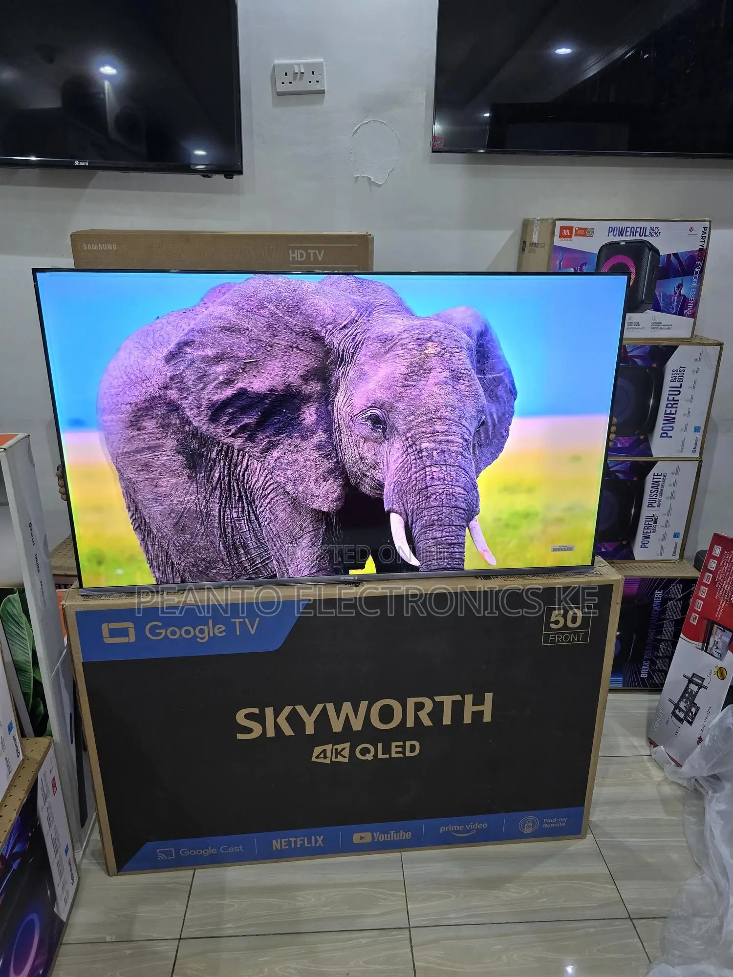 Skyworth 50′′ 50q6500g Qled Google Smart Tv