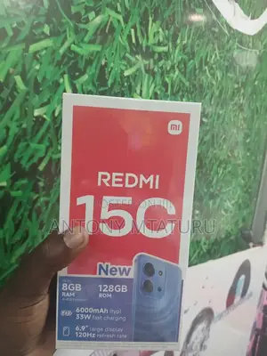 New Xiaomi Redmi 15C 4G 128 GB Black