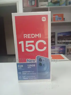 New Xiaomi Redmi 15C 4G 128 GB Black