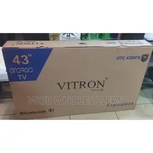 Vitron Smart Android Tv Frameless  43inch