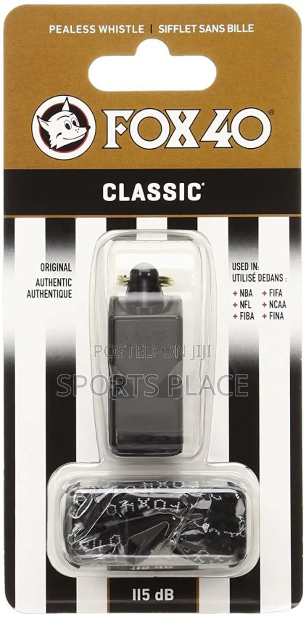 Fox 40 Classic Official Whistle + Layard