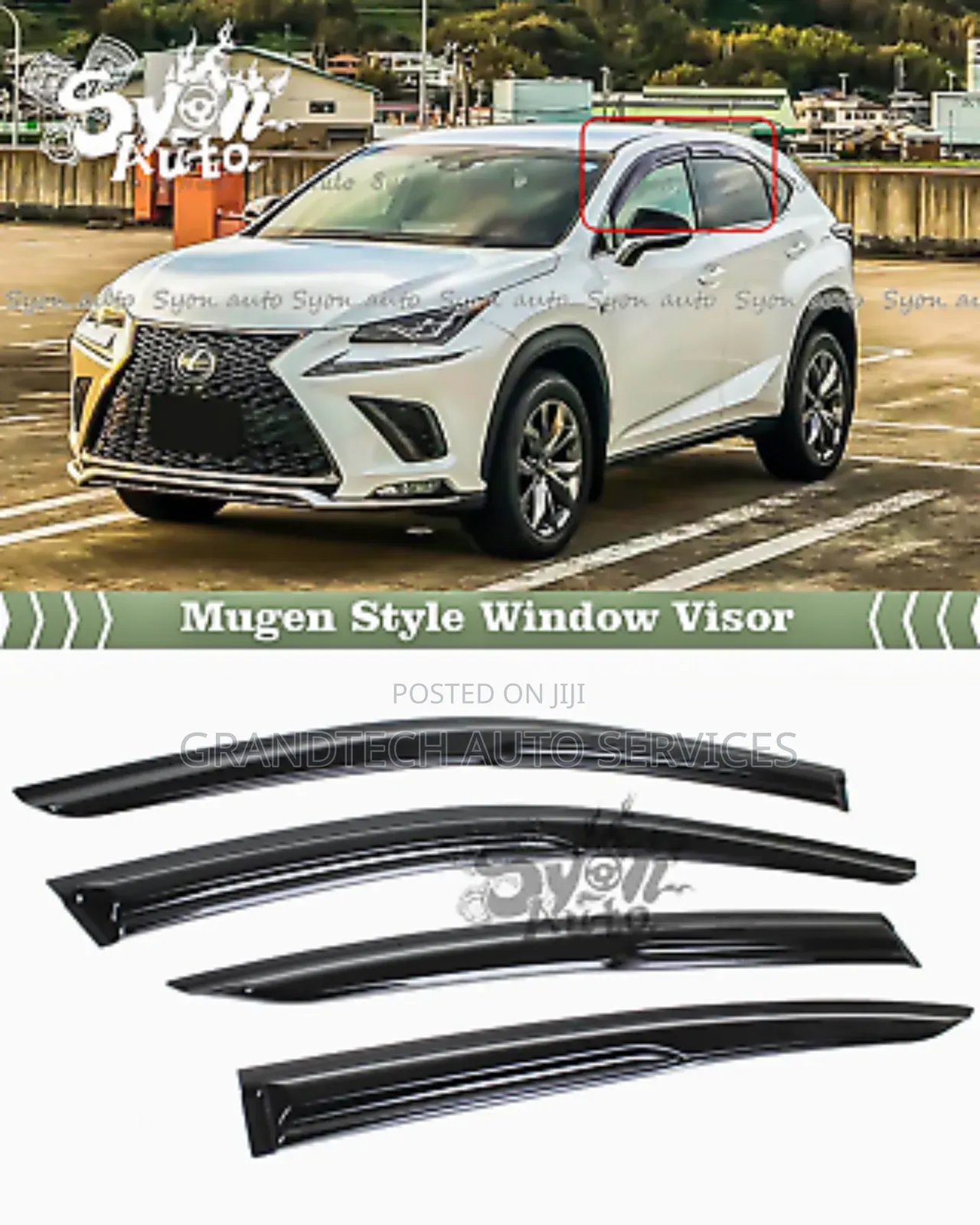 Lexus Nx 200t 200h 300h Windbreakers