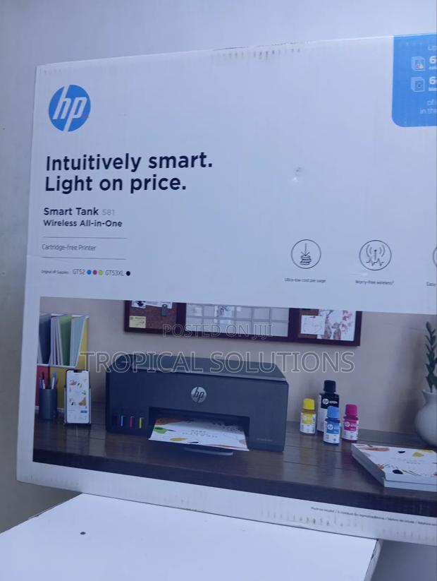 Hp 581 Smart Tank All in One Printer Smart Tank 581