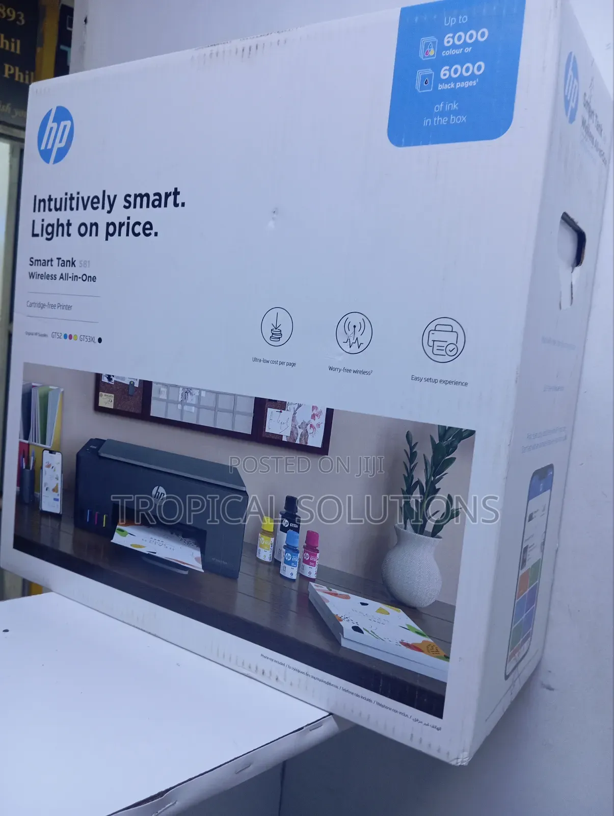 Hp 581 Smart Tank All in One Printer Smart Tank 581