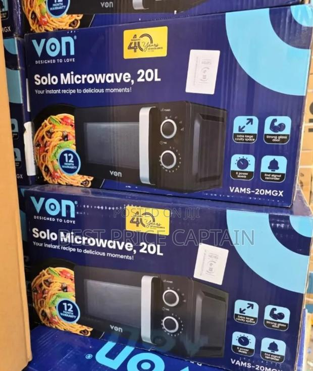 Von Manual 20 Litres Microwave - main view
