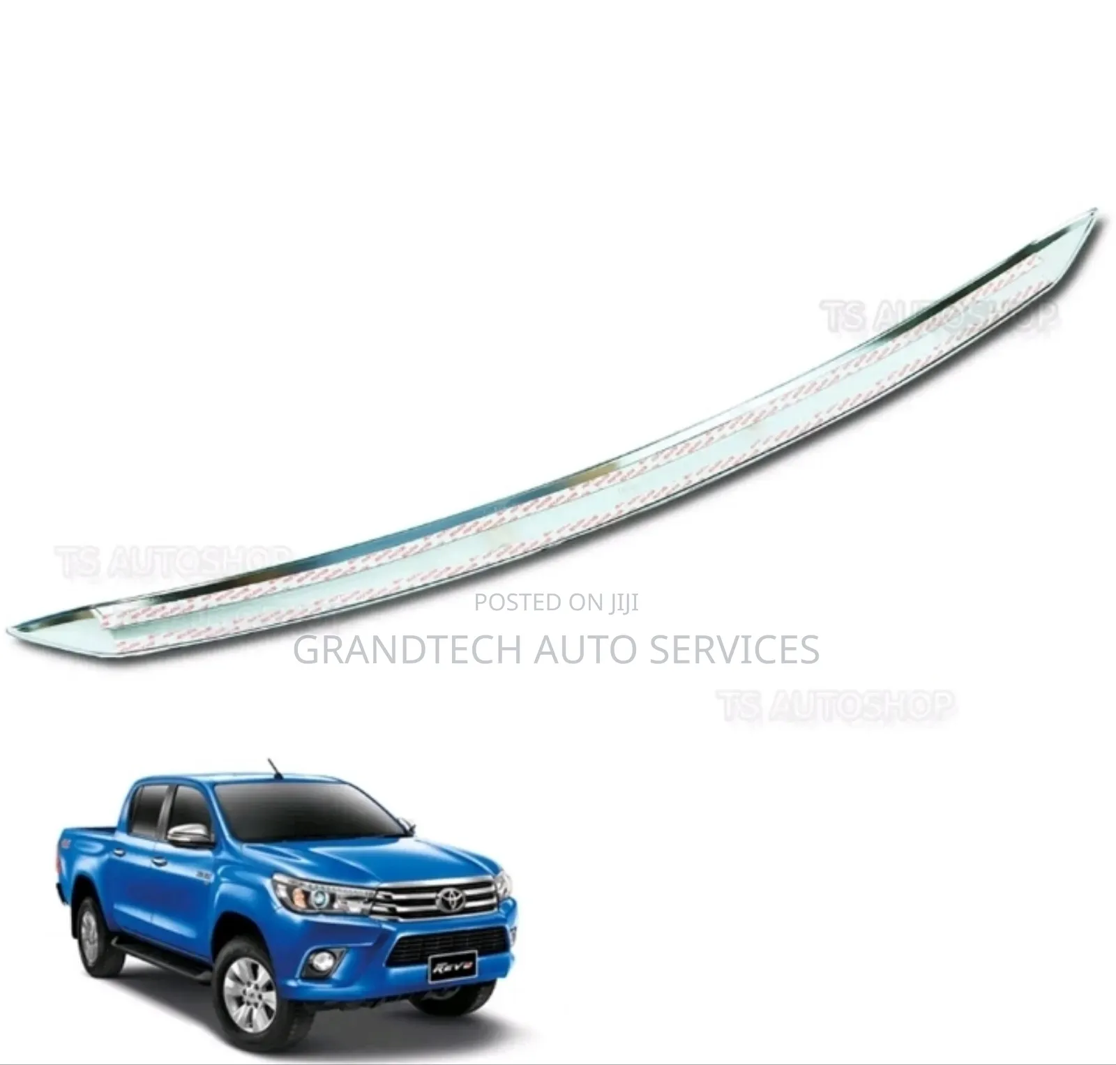 Hilux Revo Bonnet  Chrome