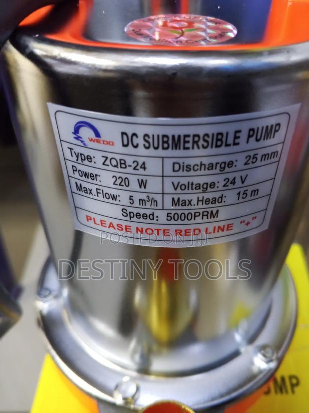 Dc Submersible Water Pump - thumbnail 3
