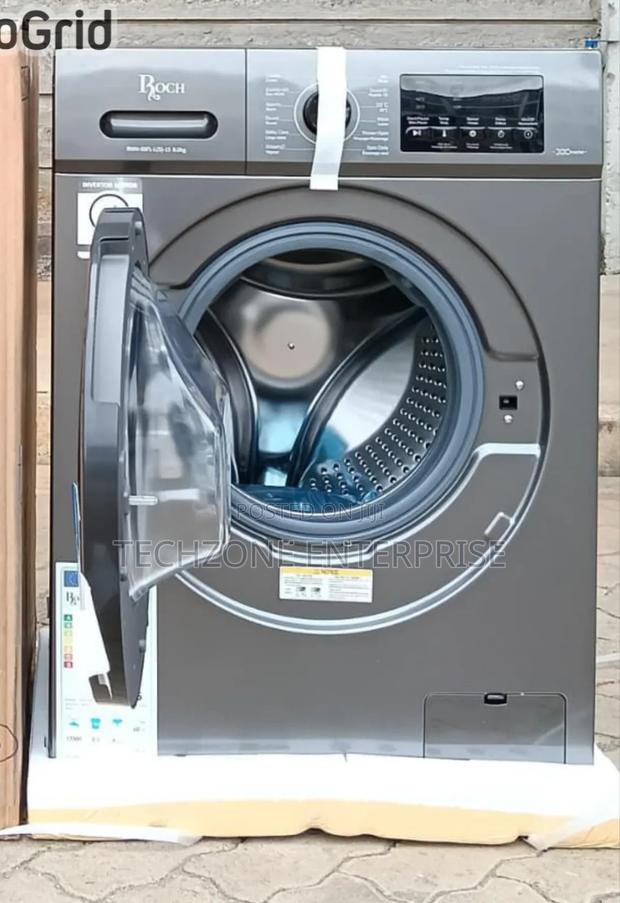 Roch RVM-08fl-L 8kg Front Load Automatic Washing Machines Warranty 
