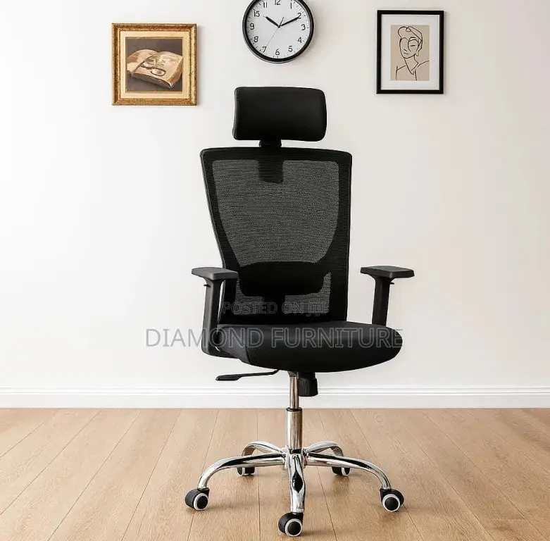 Office Chair; Optima Office Chair – High Back Comfort for Long Hours