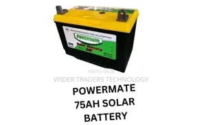 Powermate 75ah Solar Battery