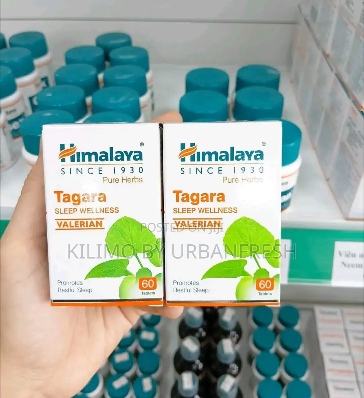 Himalaya Ayurvedic Tagara 60 Tablets Sleep Disorders, Insomnia.