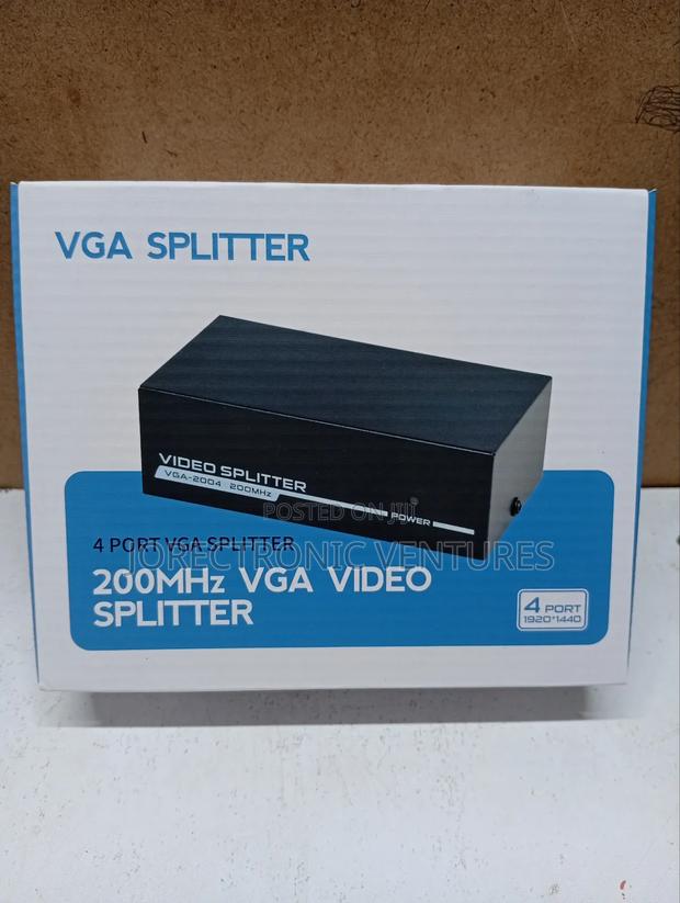 4 Port Vga Splitter