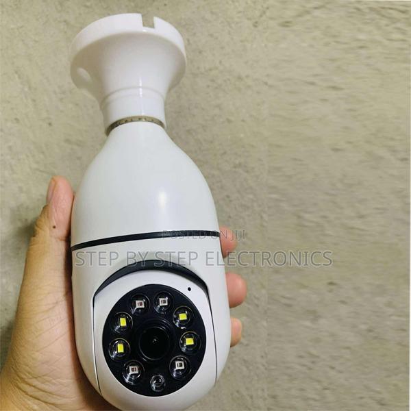 V380 Pro PTZ 360° Rotating Wifi Bulb Security Camera