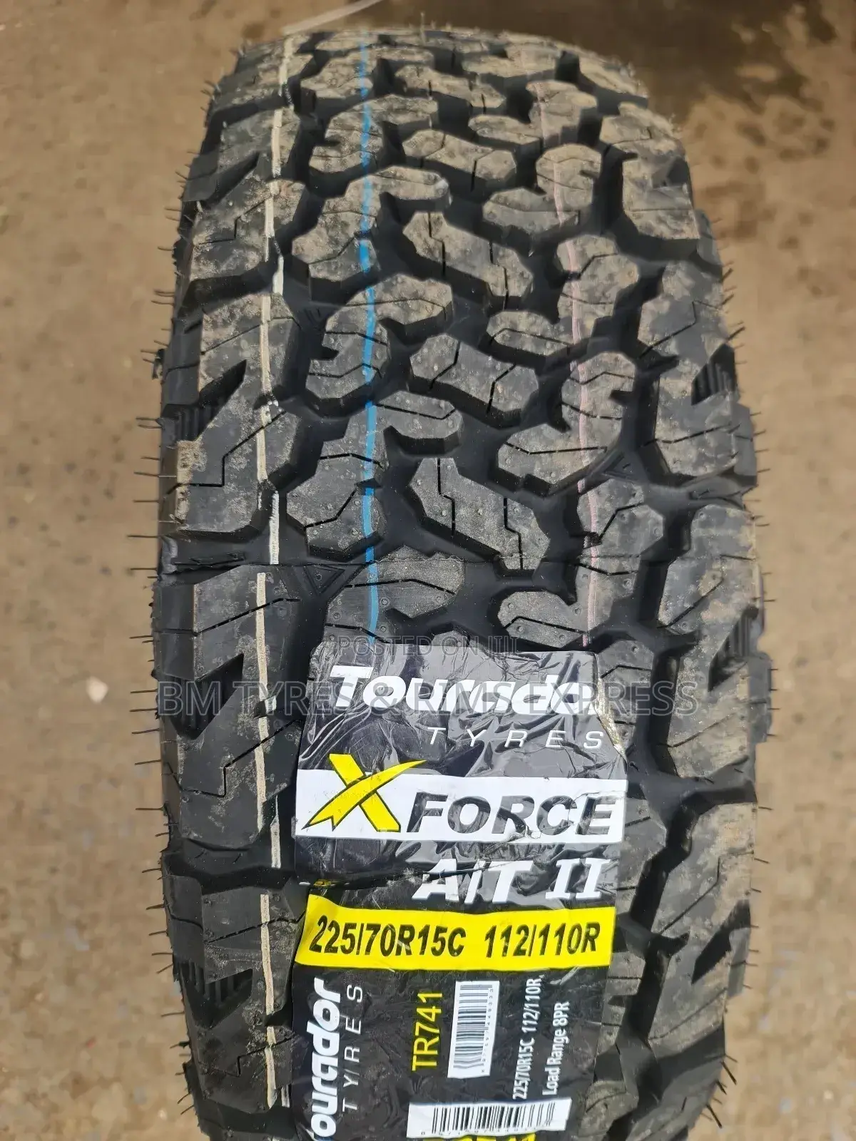 225 /70 R15 X-Force Tyres (All Terrrain)